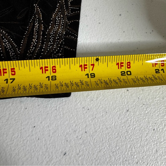 2pc Chico's Travelers Outfit Open Front Cardigan Patterned Crop Pants 3 XL 16 - Picture 13 of 15